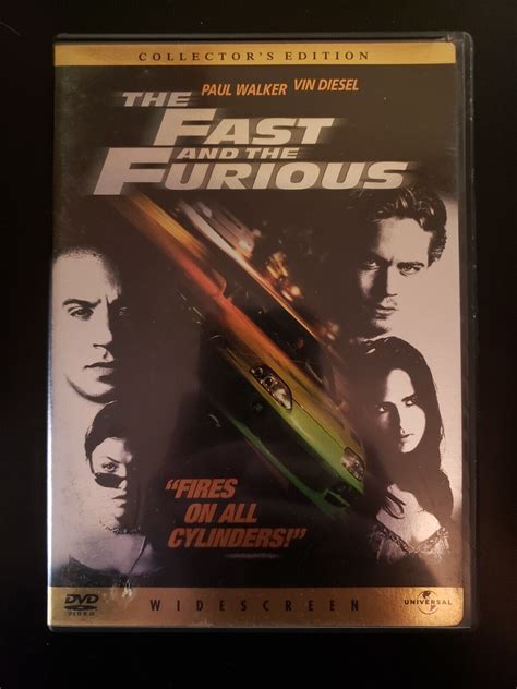 Fast And Furious Dvd Cover