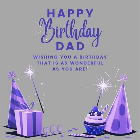 Happy Birthday Dad Happy Birthday Digital Card Happy Birthday E-card ...