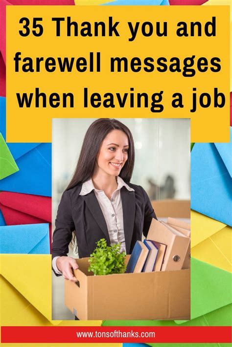 35 Farewell Thank You Messages For Coworkers When Leaving a Job | Goodbye quotes for coworkers ...