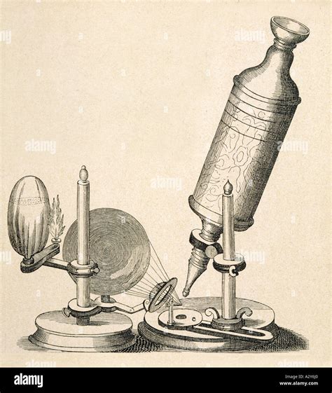 Robert Hooke Microscope Stock Photo: 6067103 - Alamy