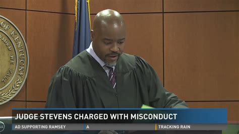 Judge Olu Stevens charged with misconduct | whas11.com