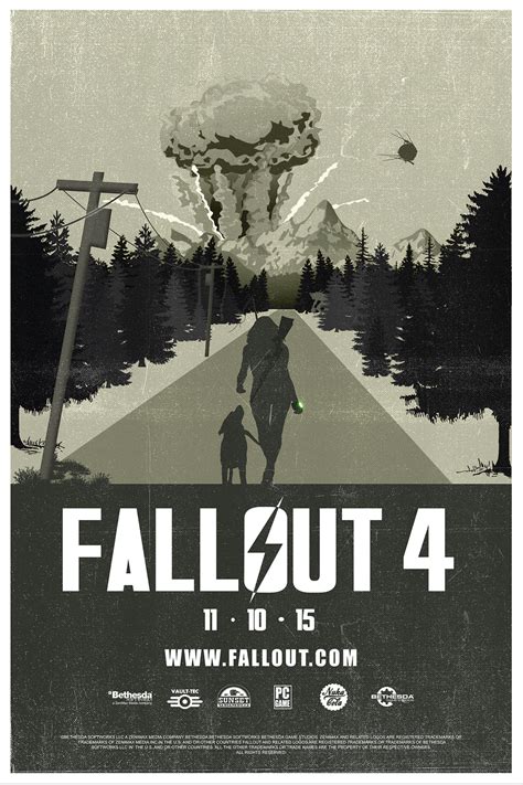 Fallout 4 Poster by XavierSkywalker on DeviantArt