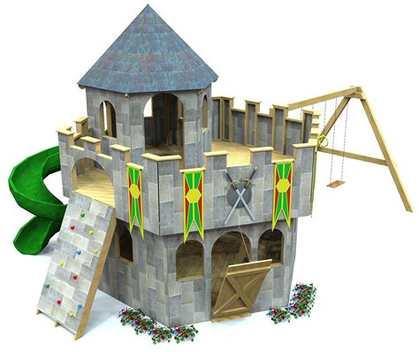 Whimsical Castle Plan | Castle plans, Play houses, Build a playhouse