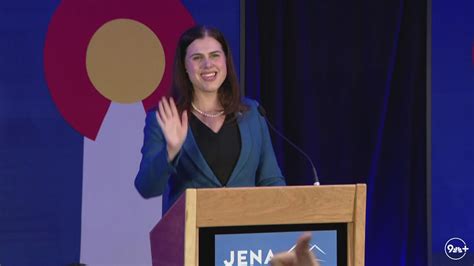 2022 Colorado midterms: Jena Griswold gives victory speech after ...