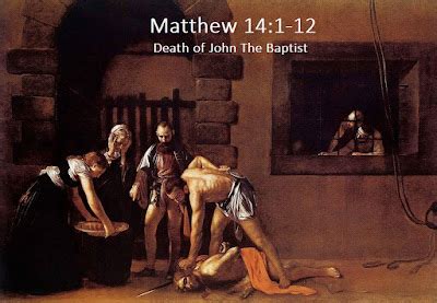 "Beads of Joy" by RosaryManJim: Death of John The Baptist