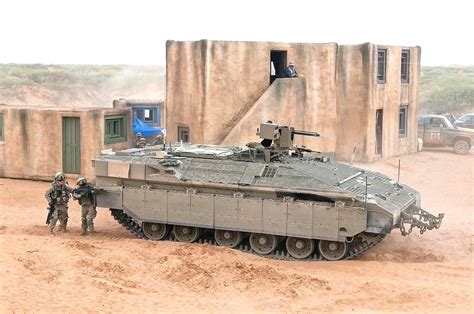 Israel Unveils Updated Armored Command Vehicle And Will Give Merkava ...