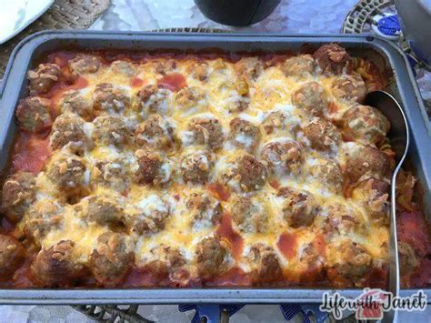 Your Holiday Favorite Baked Meatball Casserole