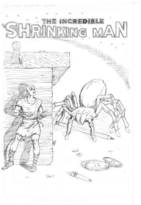 The Incredible Shrinking Man (Pencils) by frankdawsonjr on DeviantArt