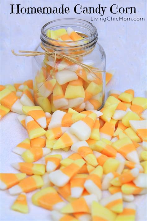 Homemade Candy Corn Recipe - Living Chic Mom