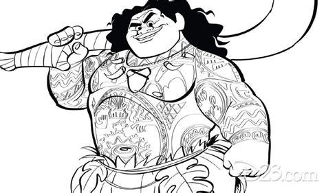 You'll Love These Printable Moana Coloring Pages D23 | atelier-yuwa.ciao.jp