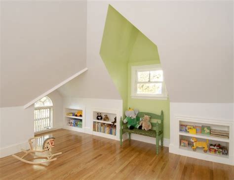 20 Comfortable Attic Playroom Design Ideas