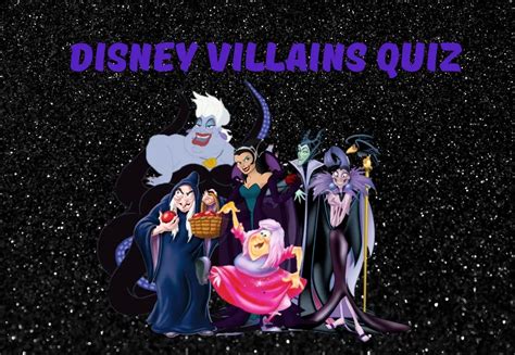 Disney Villains Quiz - 50 Disney Villain Trivia Questions & Answers