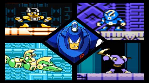 Mega Man Rock Force All Bosses (Dive Man) - YouTube