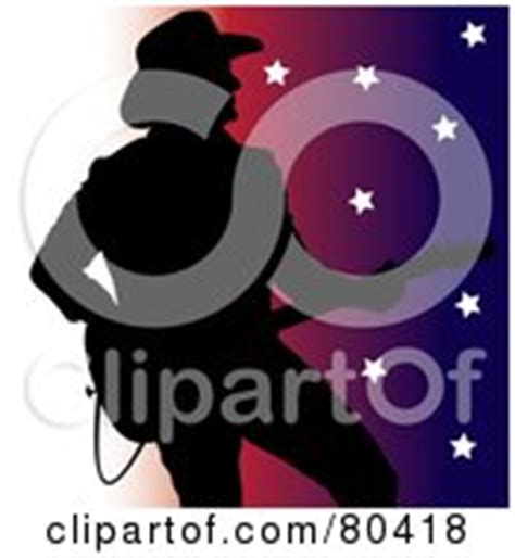 Silhouette Of A Country Western Music Guitarist On A Gradient Star Background Posters, Art ...