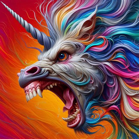 Download Unicorn, Angry, Fantasy. Royalty-Free Stock Illustration Image - Pixabay