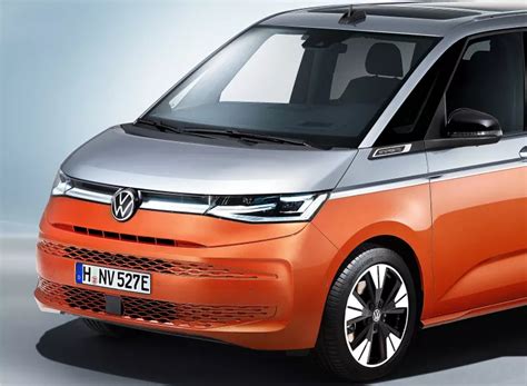 The new 2022 Volkswagen T7 Multivan plug-in hybrid