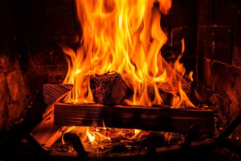 Download Fireplace Photography Fire HD Wallpaper