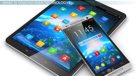 Touch Screen Definition, Devices & Types - Lesson | Study.com