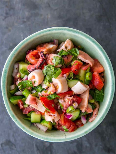 Octopus Salad Recipe