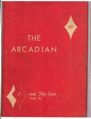 Arcadia High School - Arcadian Yearbook (Arcadia, OH), Covers 1 - 15