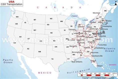 Csx Route Map