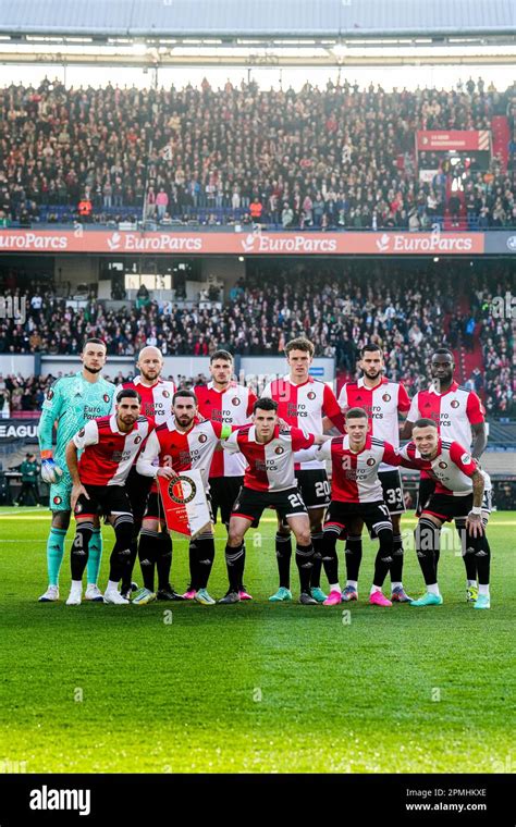 Rotterdam - Players of Feyenoord during the match between Feyenoord v ...