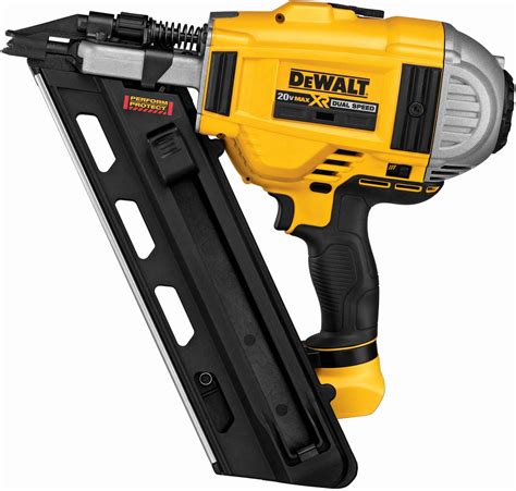 DeWalt DCN21PLB 20V MAX 21-Degree Plastic Collated Cordless Framing ...