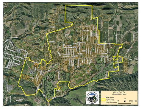 Ojai Street Map - Ojai California • mappery