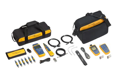 Fluke Networks CIQ-FTKSFP Copper & Fiber Cable Network Tester Kit | Fluke