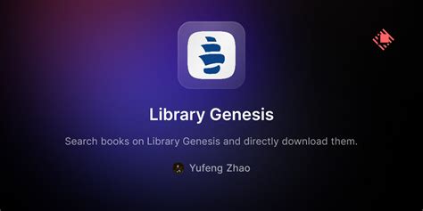 Raycast Store: Library Genesis