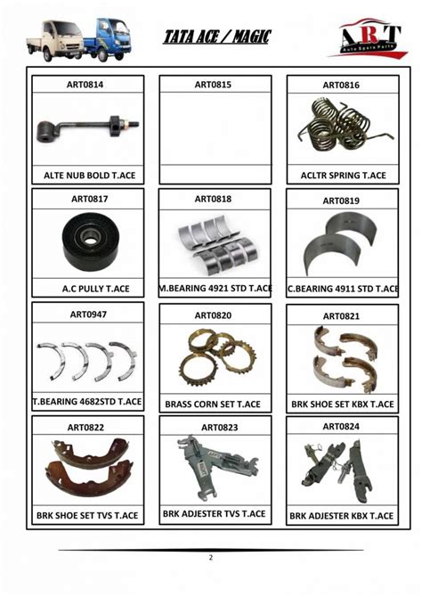 TATA Spare Parts – A R Trading