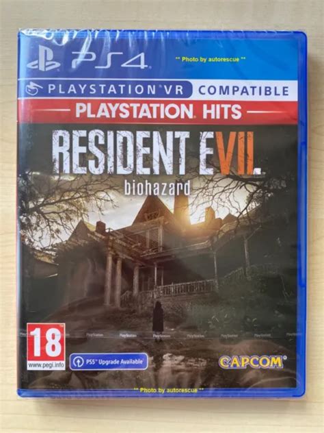 RESIDENT EVIL 7 Biohazard HD VR 'New & Sealed' Playstation PS4 / PS5 £ ...