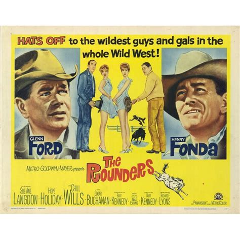 The Rounders - movie POSTER (Half Sheet Style A) (22" x 28") (1965 ...