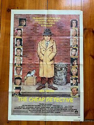 The Cheap Detective One Sheet 1978 Peter Falk, Ann-Margret | eBay