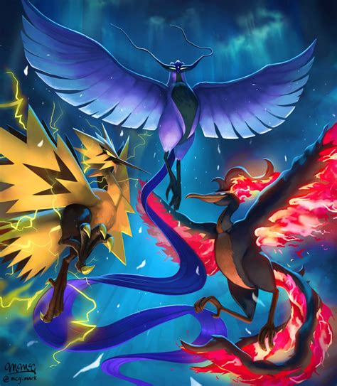 Rodrigo Zúñiga Escobar 🌳🐟 on Twitter | Articuno pokemon, Moltres ...