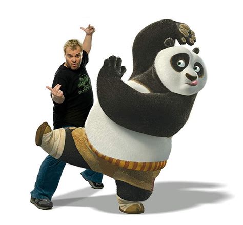 Jack Black in Kung Fu Panda (2008) | Kung fu panda, Kung fu, Animation