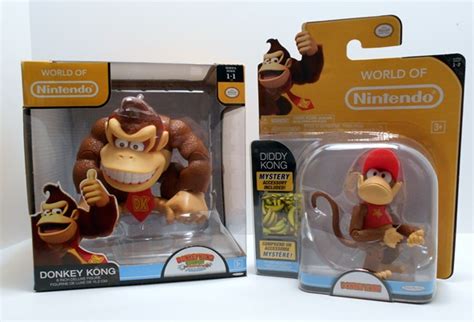 World of Nintendo: Diddy Kong and Deluxe Donkey Kong by Jakks Pacific | FigureFan Zero