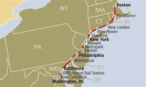 Amtrak Acela Express First Class: Washington, D.C.-WAS to New York-NYP ...