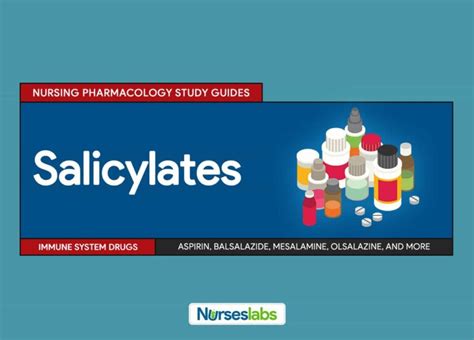 Salicylates Nursing Pharmacology and Study Guide