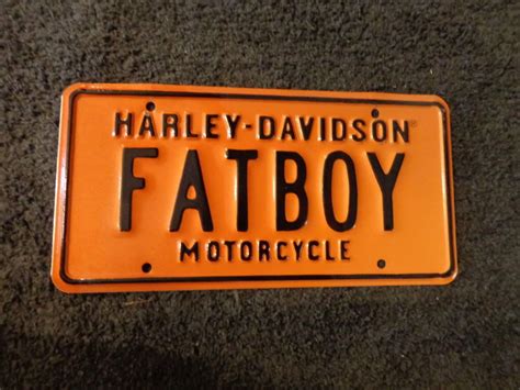 Harley Davidson License Plate $10.00 | Harley davidson, Harley, Novelty