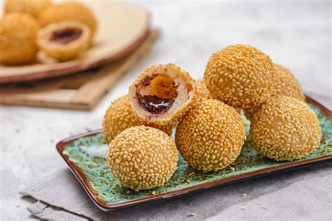 Chinese Sesame Seed Dessert Balls Recipe