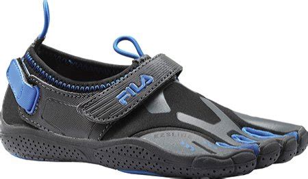 Five Finger Toe Shoes: Fila Skele-Toes EZ Water Shoe (Toddler/Little Kid/Big Kid),Black ...