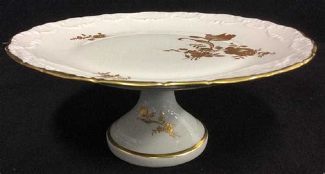 Limoges Ceramic Porcelain Cake Stand