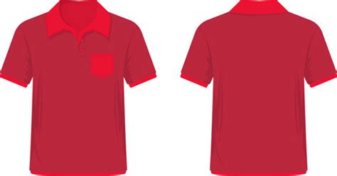 Red Polo Shirt Vector Images (over 630)