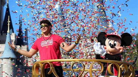 Patrick Mahomes is going to Disneyland. Here’s how the tradition ...