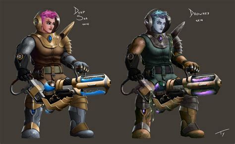 Zarya Skin Concepts by Tybertimus : r/ImaginaryOverwatch