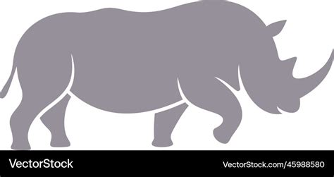 Rhino Royalty Free Vector Image - VectorStock