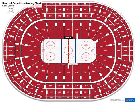 Bell Centre Seating Chart