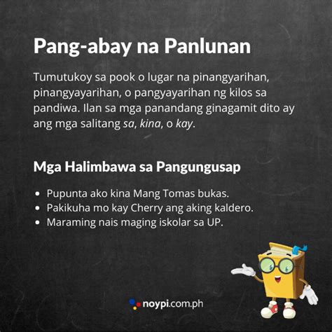 PANG-ABAY: Halimbawa ng Pang-abay, Uri ng Pang-abay, Atbp.