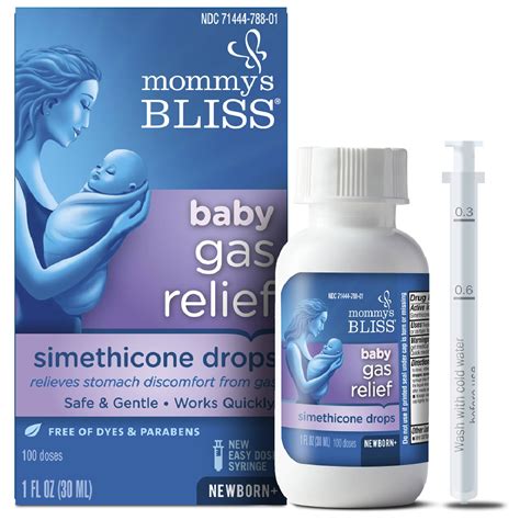 Buy Mommy's Bliss Drops Bottle, Simethicone Drops for Infants, Relieves ...